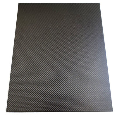 3K Plain Weave Carbon Fiber Plate with 0.5mm to 10mm Thickness and Outstanding Mechanical Performance