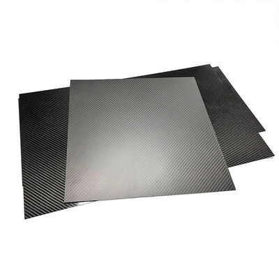 Corrosion Resistant Customized Thickness Carbon Fiber Plate with Precision CNC Processing