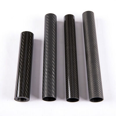 Customized Size 3K High-Gloss Carbon Fiber Tube - High Strength and Light Weight