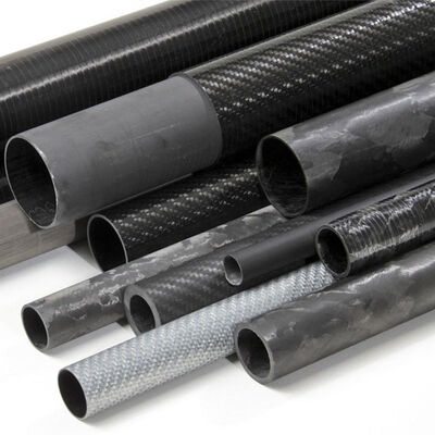 CNC Machining 100% 3K Customized Carbon Fiber Tube - Wide Range of Customization Options