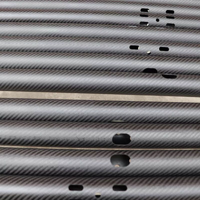 CNC Machining 100% 3K Customized Carbon Fiber Tube - Wide Range of Customization Options