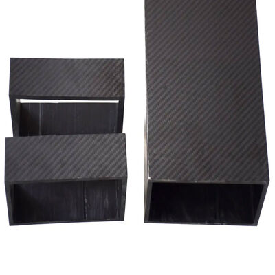 Ultra‑Lightweight Rigidity 3K Square Carbon Fiber Tubes | Custom Sizes & High‑Strength