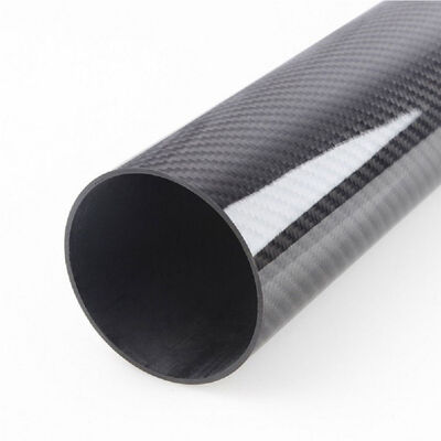 Customizable Large Diameter High Strength Carbon Fiber Tube 3K Carbon Tube