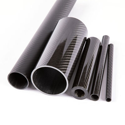 Customizable Large Diameter High Strength Carbon Fiber Tube 3K Carbon Tube