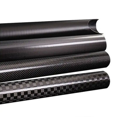 High Composite Hardness 3K Twill Matte Carbon Fiber Tube with OD 4-30mm for Drone Arms