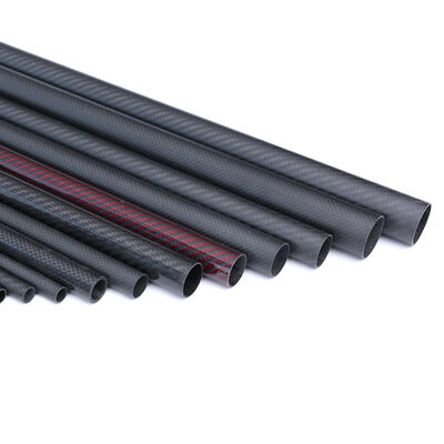 High Temperature Resistant 420mm /16.5inch 100% 3K Carbon Fiber Tube for Structural Applications