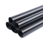 SGS Thick 6.0mm Glossy Carbon Fiber Tube Anti Aging