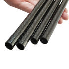 800mm Length Clear Epoxy 3K CF Tubes Carbon Fiber Tube Anti Corrosion