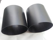 3K Twill Carbon Fiber Tube High Glossy Finished Surface