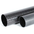 Glossy 3K Twill Carbon Fiber Tube For Cleaning Equipment