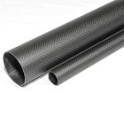 Roll Wrapped Lightweight 3K Carbon Fiber Pipe 2x2 Twill Surface