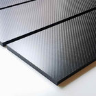 Twill Weave Mechanical Carbon Fiber Flat Sheet 0.5mm Thickness