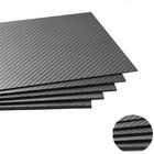 High Hardness 3k Pure Carbon Fiber Board Good Flexibility 1mm Thickness