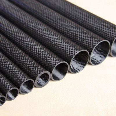 Hollow OD 16mm Carbon Fiber Tube 3K Woven For Model Building