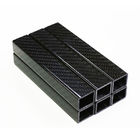 3K Woven Carbon Fiber Rectangular Tube Rolled Wrapping