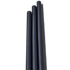 Glossy Carbon Fiber Round Tube 3K Roll Wrapped For Cleaning Equipment