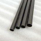 Epoxy Resin 3K Carbon Fiber Tube High Temperature Heat Resistance Glossy Surface
