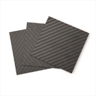 Plain Twill Forged Carbon Fibre Sheet 6mm Glossy Matte Surface Heat Resistant