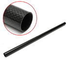 Light Weight Round Carbon Fibre Tube 3K Glossy Twill 2000mm