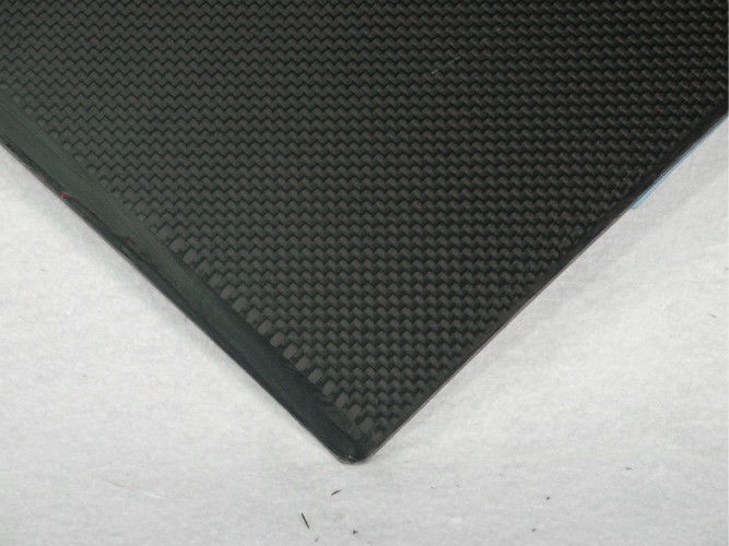 Black High Performance 2.5mm Carbon Fiber Sheeting Matte Surface