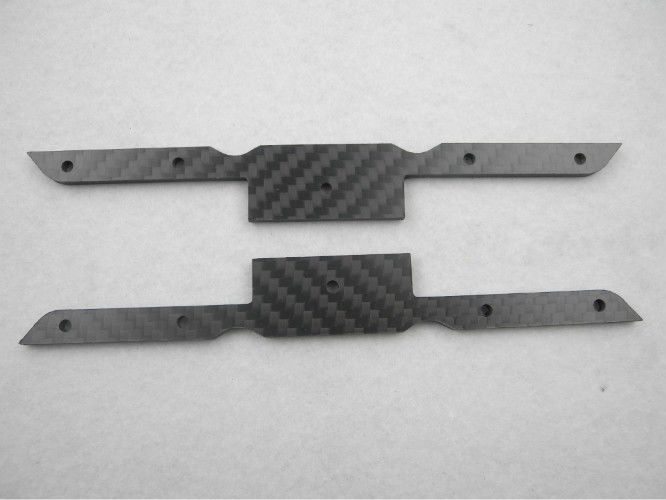 Twill Weave Hardness Carbon Fiber cnc machining service from Full plate