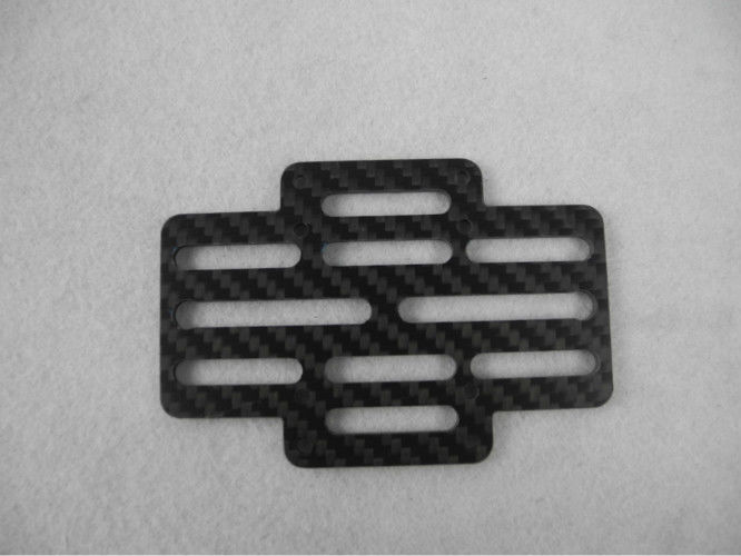 Drone Frame CNC Carbon Fiber Reinforcement Mesh / Carbon Fiber Strip For Multicopter