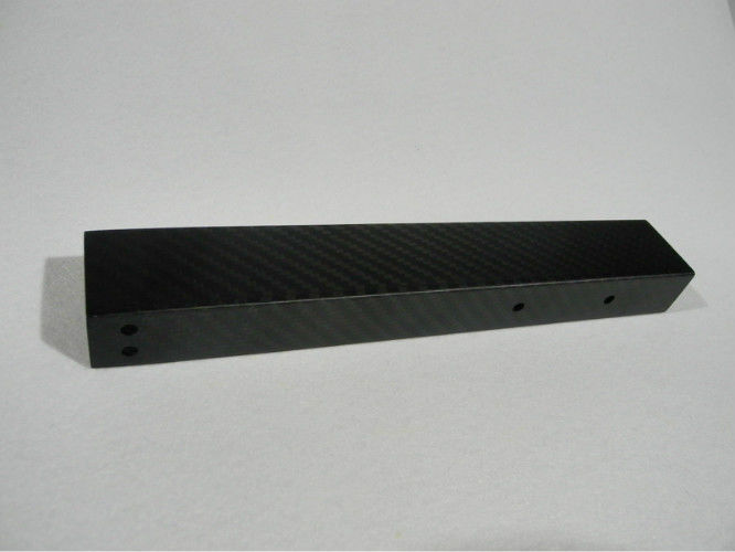 Plane / Aircraft Material Long Square Carbon Fiber Rectangular Tubing 55cm Diameter