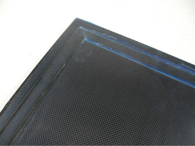 Thickness 2.5mm 3k Carbon Fiber Plate glossy Finish