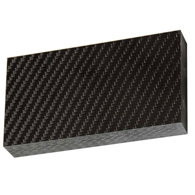 Low Weight Twill Carbon Fiber Plate 50 X 100 Cm Thickness 0.5 Mm