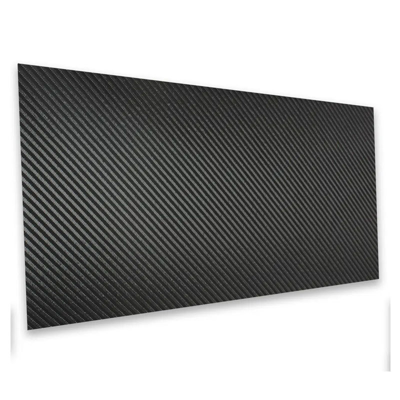 Industrial 3K Woven Carbon Fiber Panels Twill Weave Pattern 4 X 4