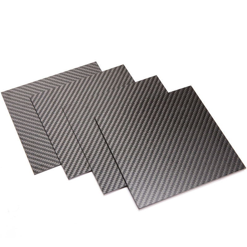 Corrosion Resistance 3K Full Carbon Fiber Sheet Twill Weave Matte Surface