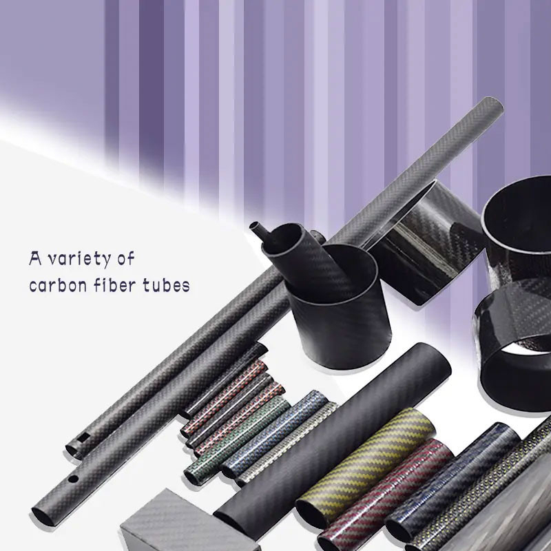 Super Strength and Superior Stiffness Flexible 100 3K Carbon Fiber Tube