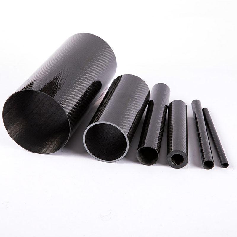 UV Resistant 100% 3K Carbon Fibre Tube Low Thermal Conductivity