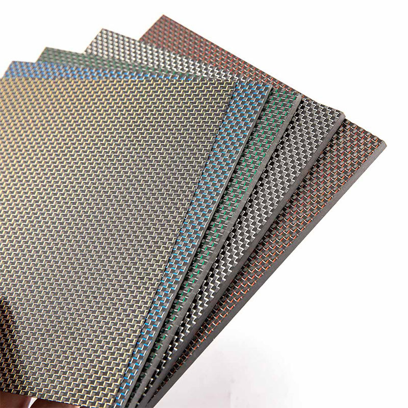 Heat Resistant Carbon Fiber Laminated Sheet Plate 1mm 2mm 3mm 4mm 5mm