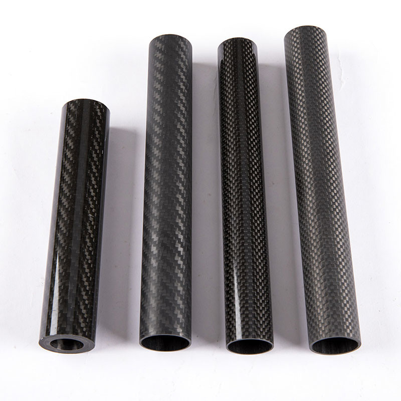 Custom 3K Twill Matte Carbon Fiber Tube High Modulus Lightweight Carbon Tubes