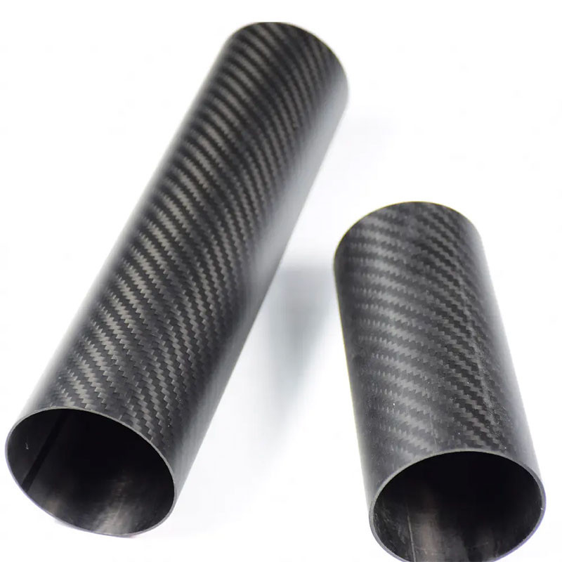 Full Carbon Fiber Matte Pipes 100% Carbon Fiber Tube Pipe Customize Sizes