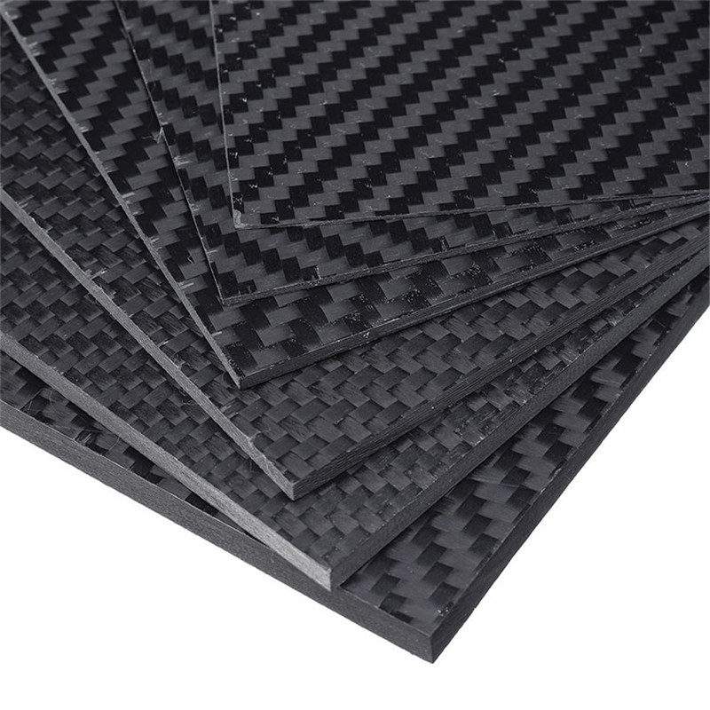 High Temp Plain Weave Carbon Fiber Board Sheet Matt High-End Imported Raw Materials