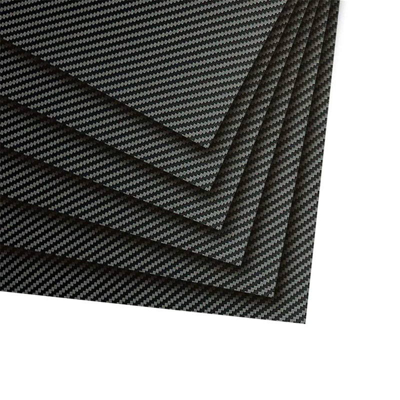 Good Stability 100% Carbon Fiber Sheet Laminate Plate Panel 3K Twill Matte Finish