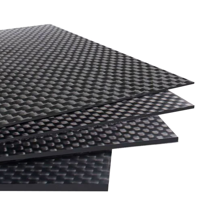 Plain Weave Carbon Fiber Plate  Standard Modulus Satin  48" x 24" x 1/8"