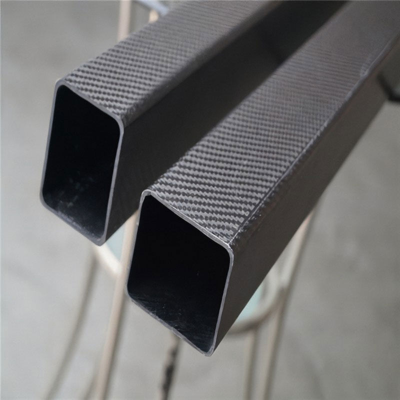 High Strength 3K Full Carbon Fiber Square Tube Superior Quality Smooth Finish
