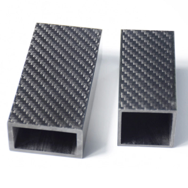 High-Quality Custom & High-Performance 3K Rectangular Carbon Fiber Tube