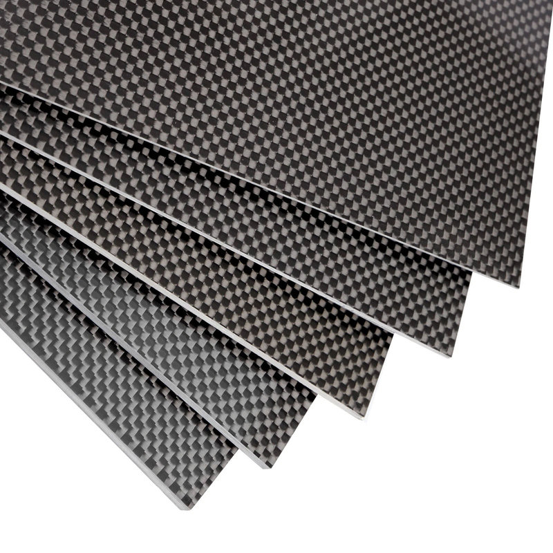 300X400MM 100% 3K Carbon Fiber Sheet Laminate Plate Panel 0.5-4MM Thickness