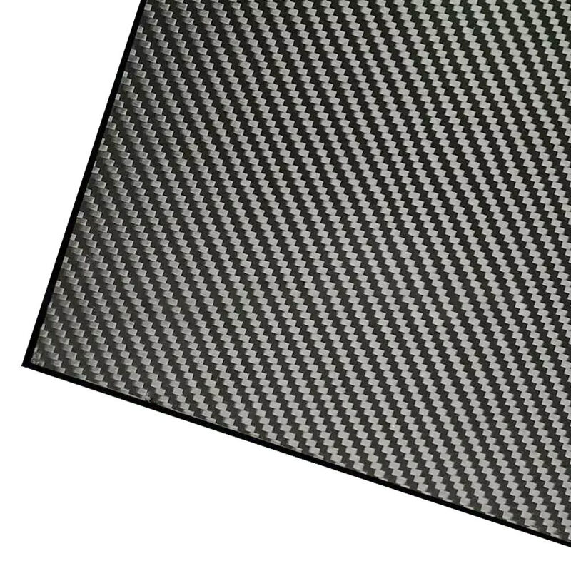 3K Twill Weave Carbon Fiber Sheet with High Gloss Surface and 3200Mpa Tensile Strength for Industrial Applications
