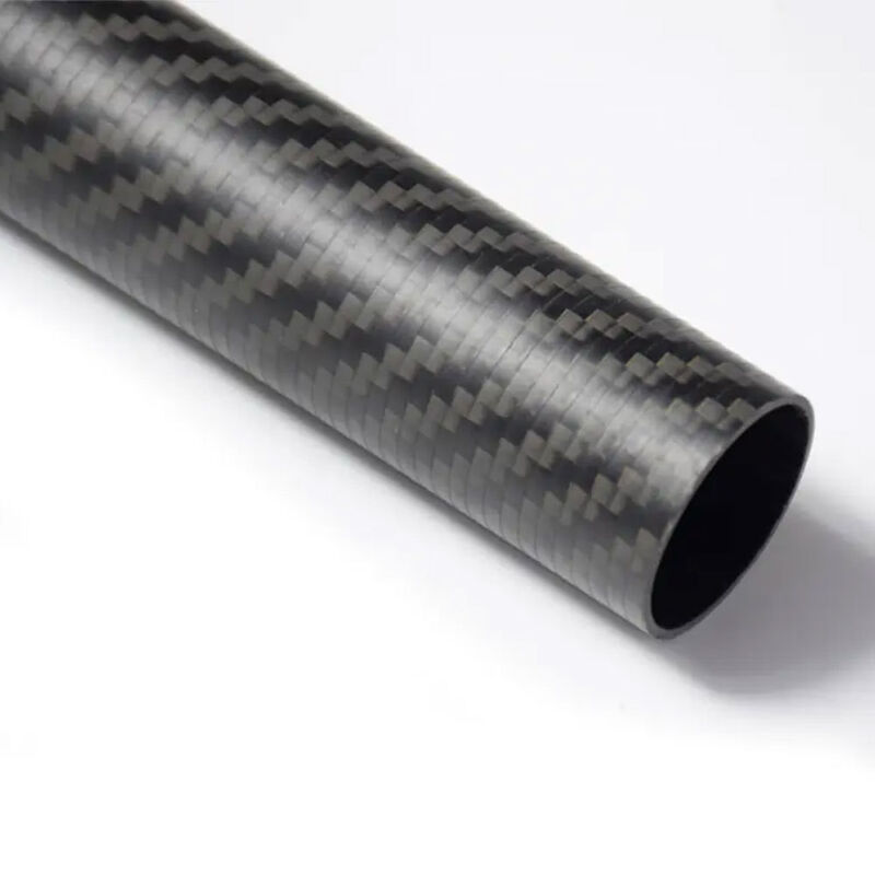 OD 100mm X ID 96mm X 500MM 100% Roll Wrapped Carbon Fiber Tube 3K /Tubing 100*96 3K Twill Matte