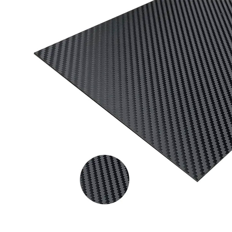 3K Carbon Fiber Panel – Lightweight High-Strength Composite Sheet with Twill Weave Finish