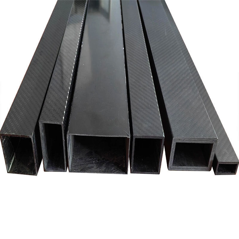 Custom Size 3K Carbon Fiber Rectangular Tube Carbon Fibre Square Tube