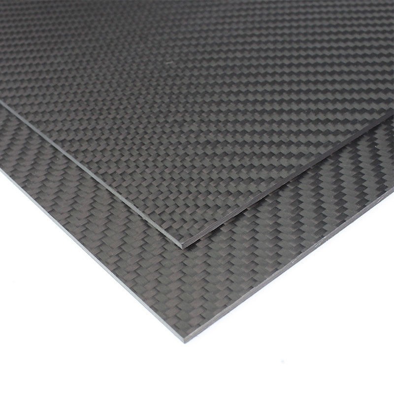 Industrial 1mm Carbon Fiber Sheet 3K Twill Weave 400*500mm