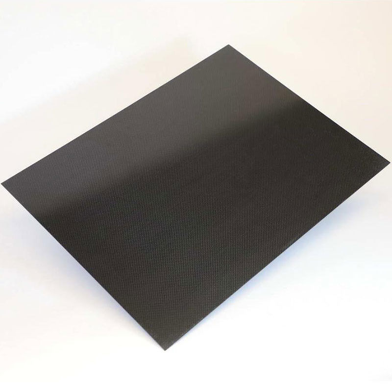3K Plain Weave Carbon Fiber Sheeting Matte Surface 0.5mm Thickness