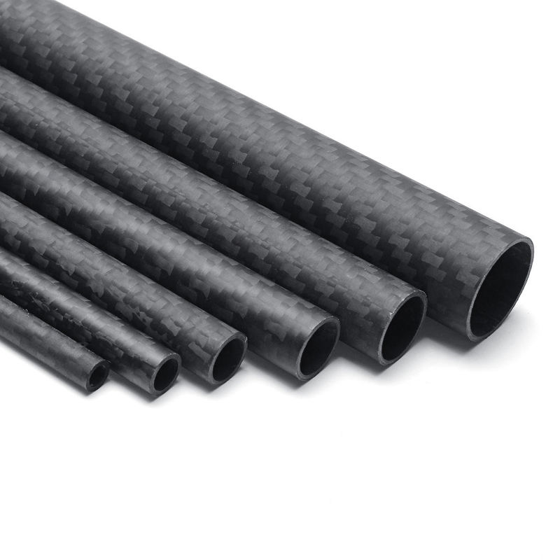 Industrial Roll Wrapped Prepreg Carbon Fiber Pipe For Telescoping Poles