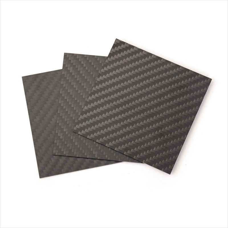 Lightweight 3K Anti UV Carbon Fiber Board Twill Weave 0.3mm Thickness